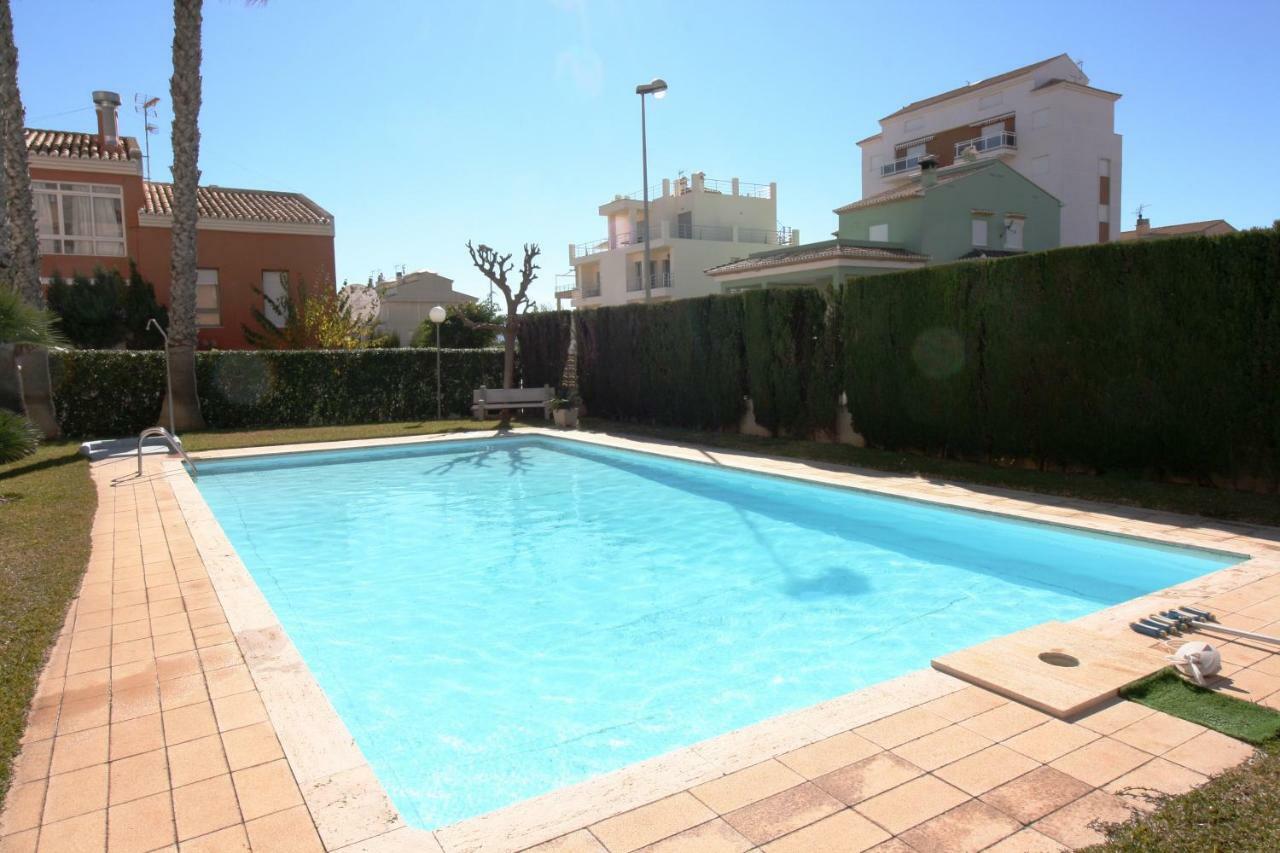Apartamento Con Piscina Y Vistas Al Mar Aguamarina 36 Oliva Luaran gambar